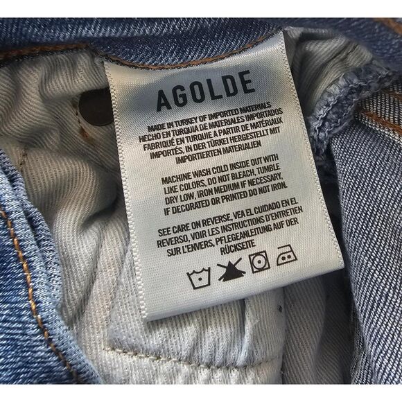 AGOLDE Sophie High Rise Skinny Ankle Jeans Women’s 27 | Eco Denim Cult Fav - Picture 10 of 11